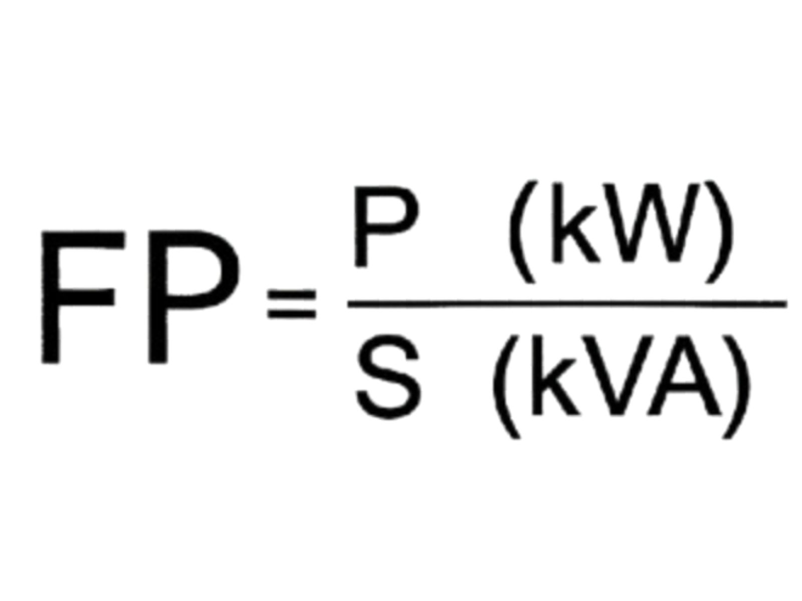 El factor potencia refleja la eficiencia con la que tu sistema aprovecha la energía