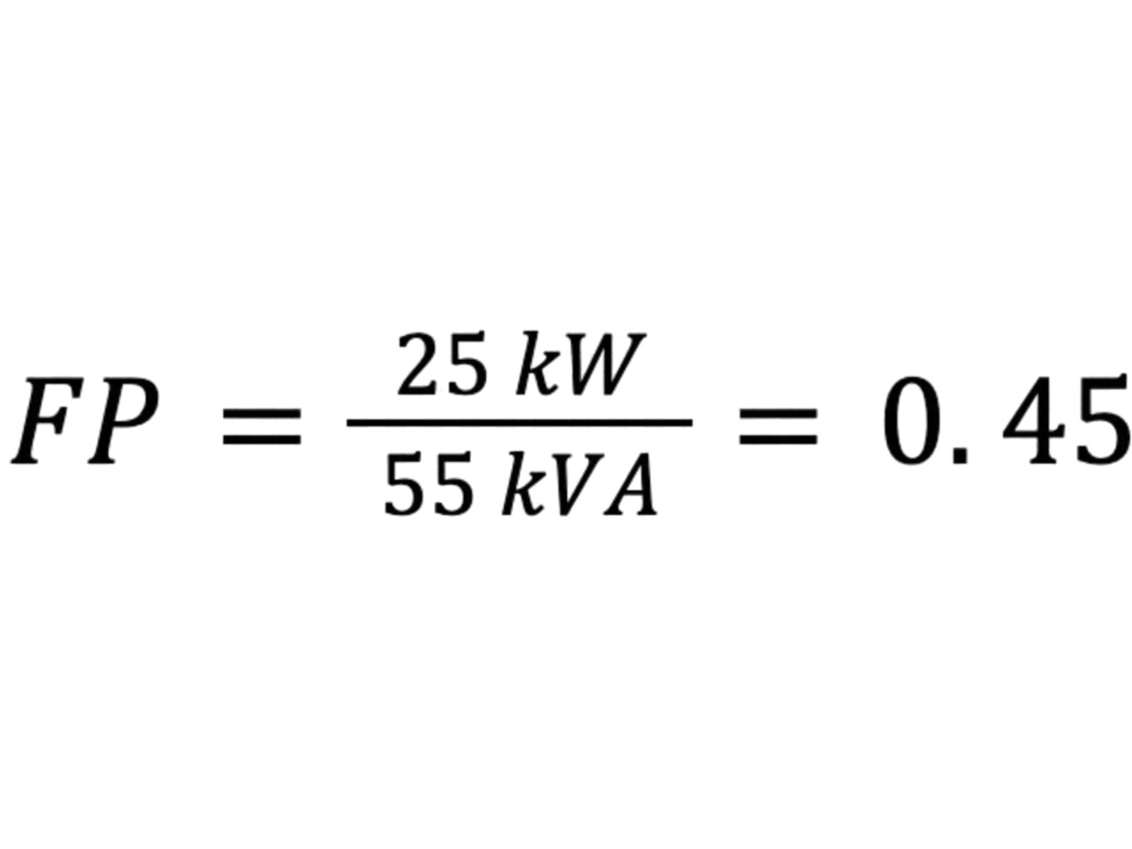Si tu factor de potencia es menor a 0.45, se puede estar sujeto a multas con la CFE por un FP deficiente
