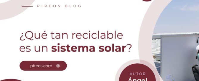 Con Pireos descubre que tan reciclable puede ser tu sistema solar