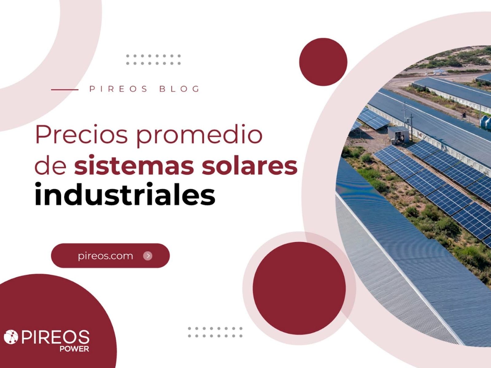 Instalación de paneles solares en el techo de una nave industrial para reducir costos de energía y demanda máxima en fábricas grandes.